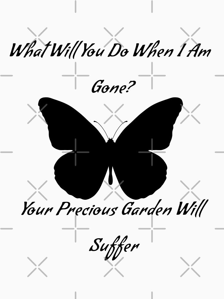 Creepy Cottagecore | Butterfly Quote by Nightshade Garden