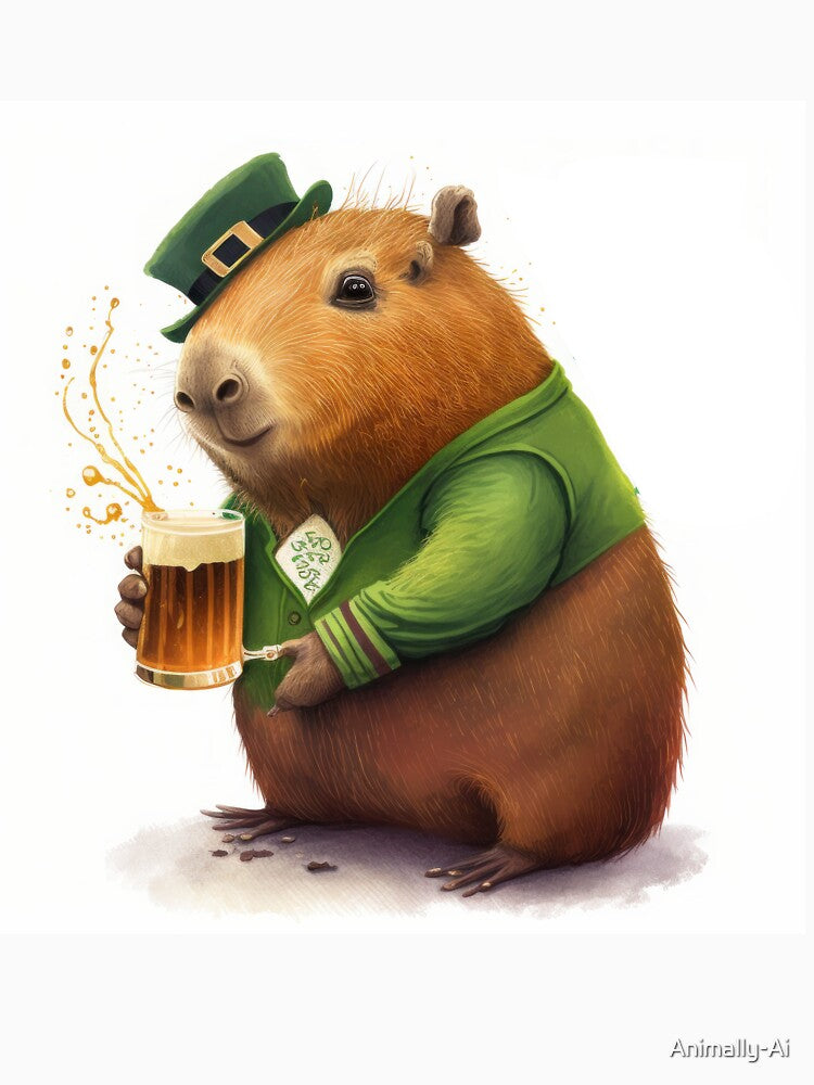 Irish Capybara by Animally-Ai
