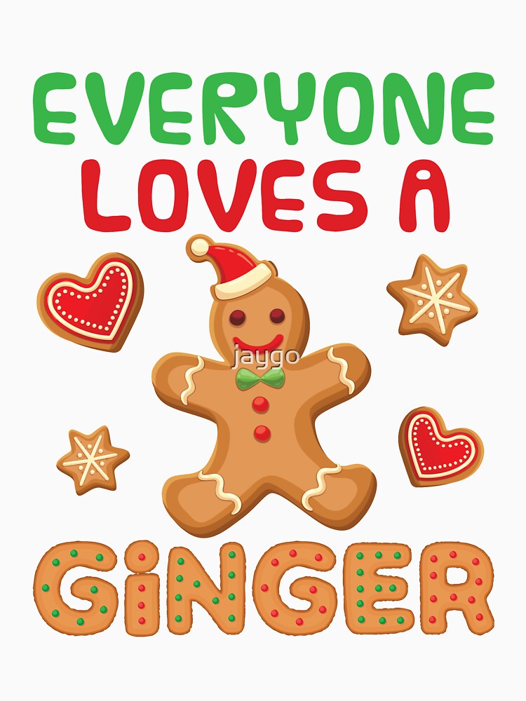 Everyone Loves a Ginger Cute Gingerbread Man by jaygo