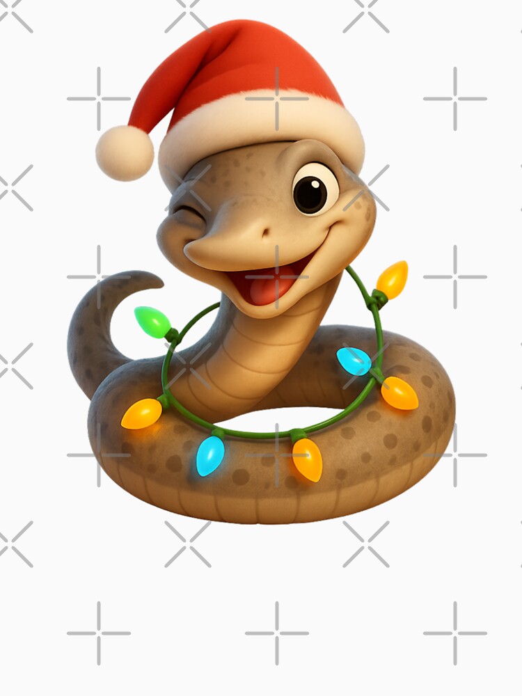 Hook-Nosed Sea Snake Christmas Lights by Sillytoe