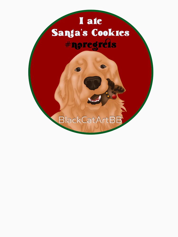 I ate Santa’s cookies by BlackCatArtBB