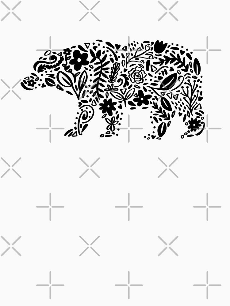Botanical Mama Bear by Doodloom
