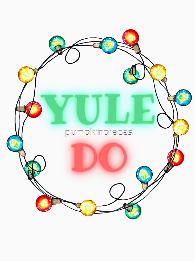 Sarcastic Funny Christmas Yule You’ll Do Fairy Lights by pumpkinpieces