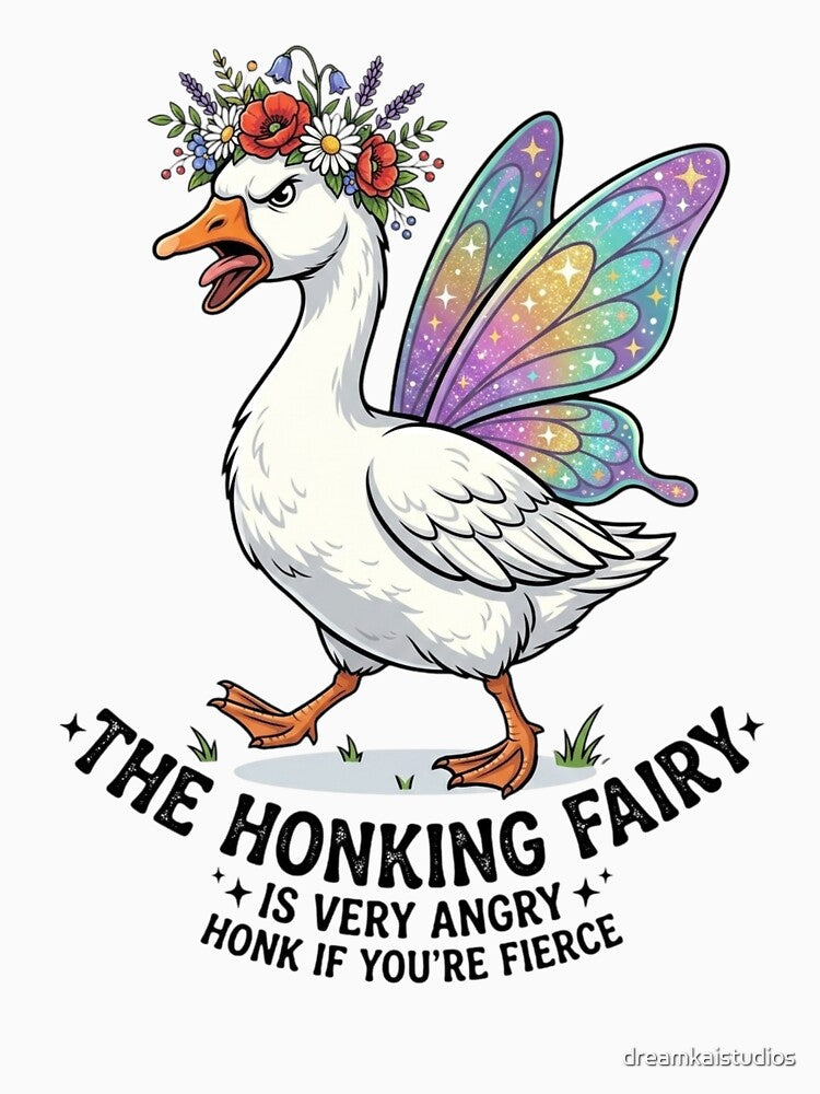 The Honking Fairy Duck by dreamkaistudios