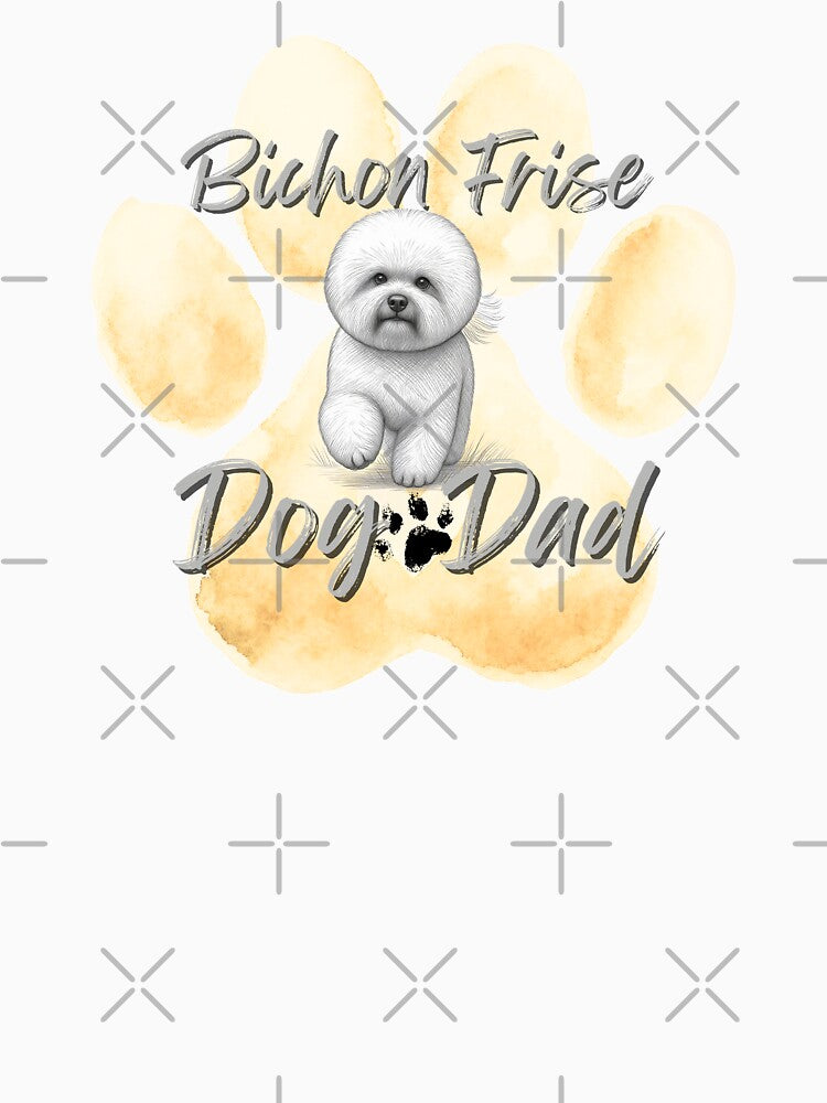 Bichon Frise Dog dad by iRenza