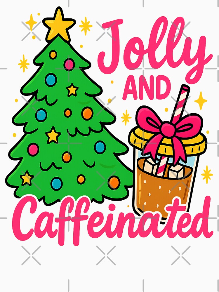 Jolly and Caffeinated by Clinomania Art