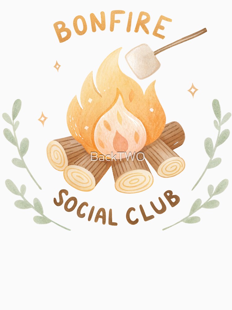 Camping Bonfire Social Club by BackTWO