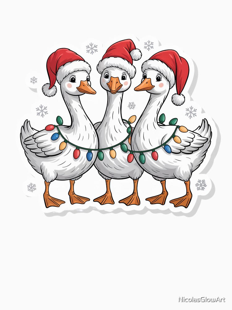 Christmas Goose by NicolasGlowArt