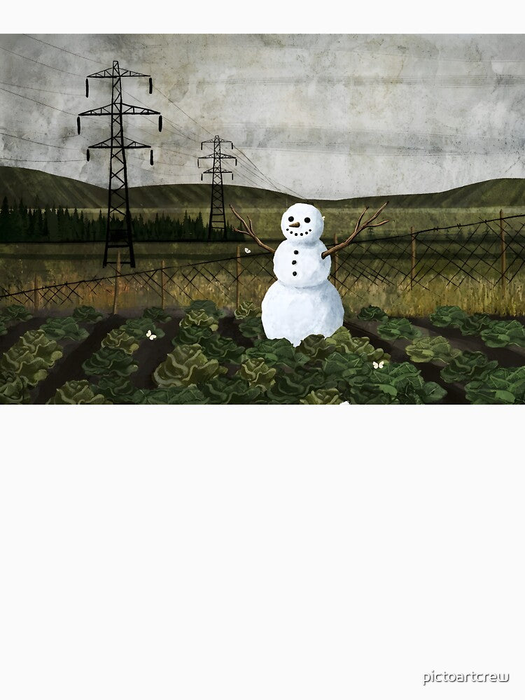 There's A Snowman in the Cabbage Patch by pictoartcrew