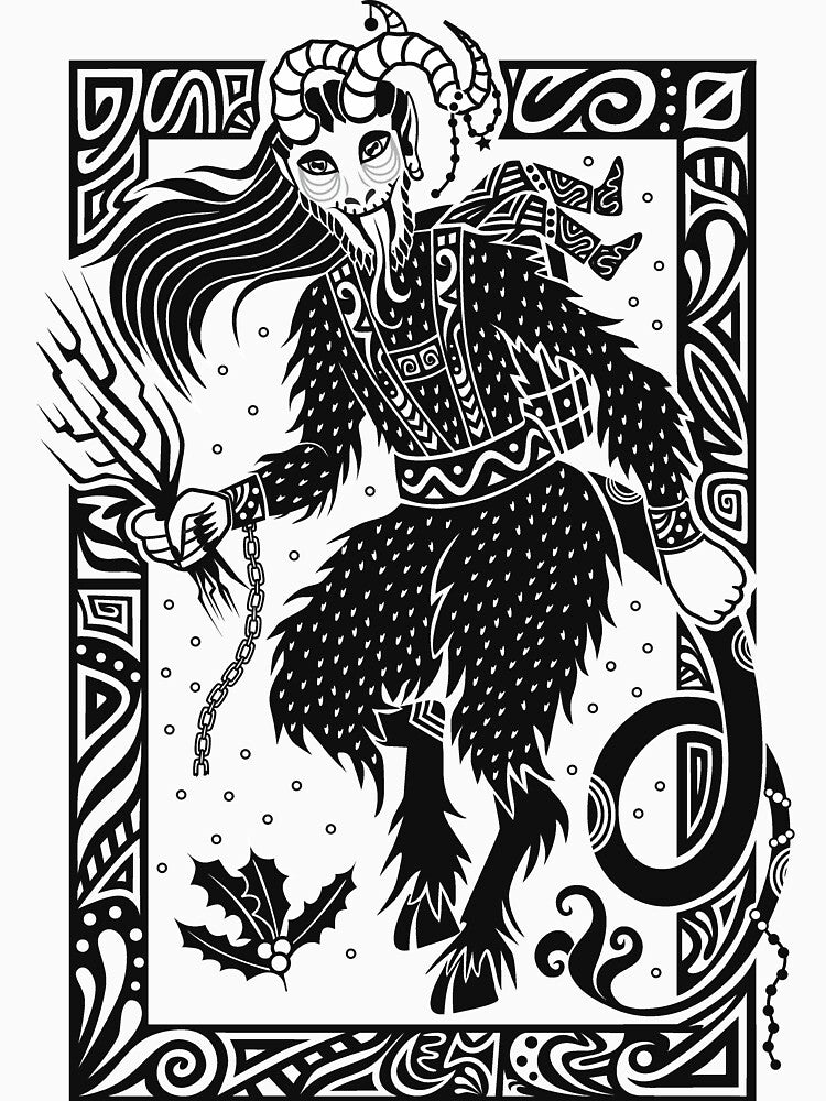 Krampus, the evil spirit of Christmas by Peskariki