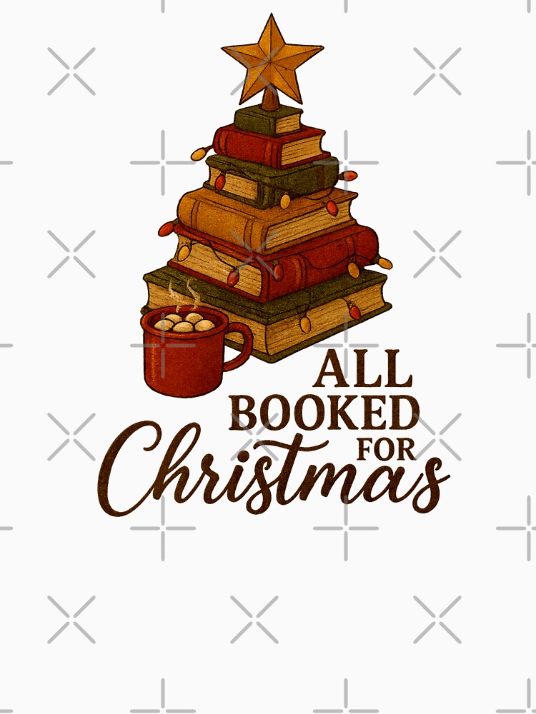 All Booked for Christmas – Cozy Book Lover Christmas Tree by Dennis' Creative Corner