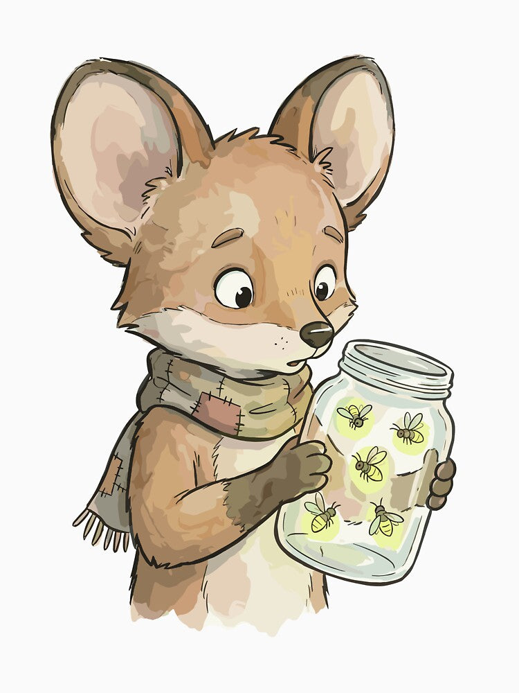 Magical Cottagecore: Foxling's Firefly Jar by bapupa