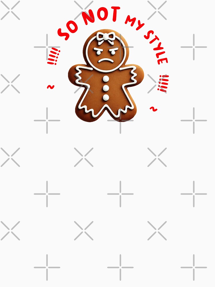 SO NOT My Style - Grumpy Christmas Cookie, Unique by villacreativa