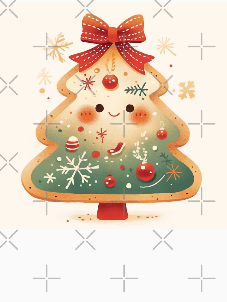 Kawaiii Christmas tree cookie by MendaciousMina
