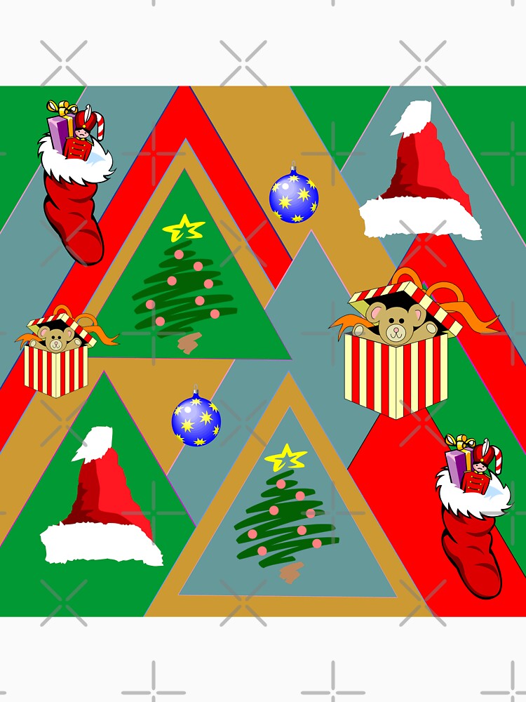 Christmas Triangles Plus by DJDesigns70