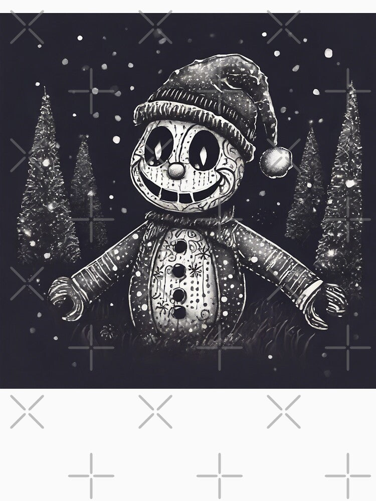 Christmas and Holiday Gingerbread man - Watercolor & Ink 9 by KBMediaArt