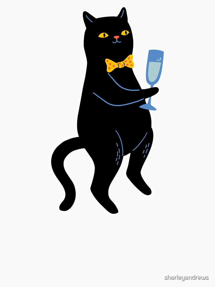 Party cat by sharleyandrews