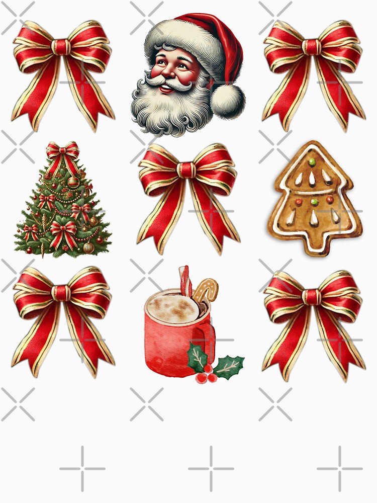 Christmas Coquette PNG , Coquette Christmas Tree Png Red Bow, by PixelBlooming