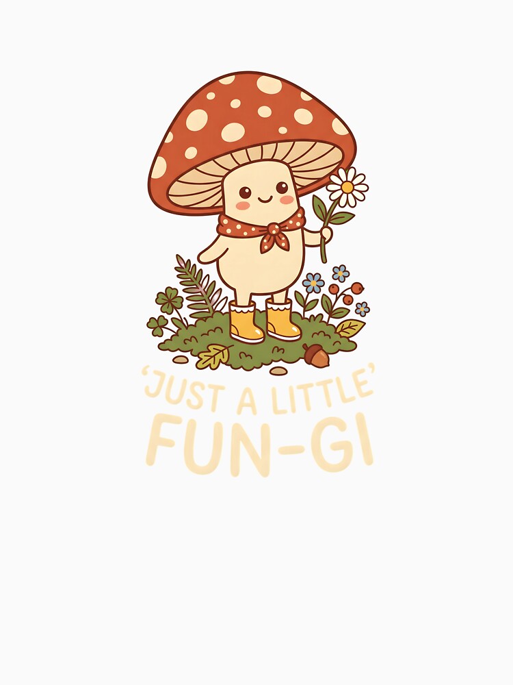 Just a Little Fun-Gi Mushroom by Countryfied