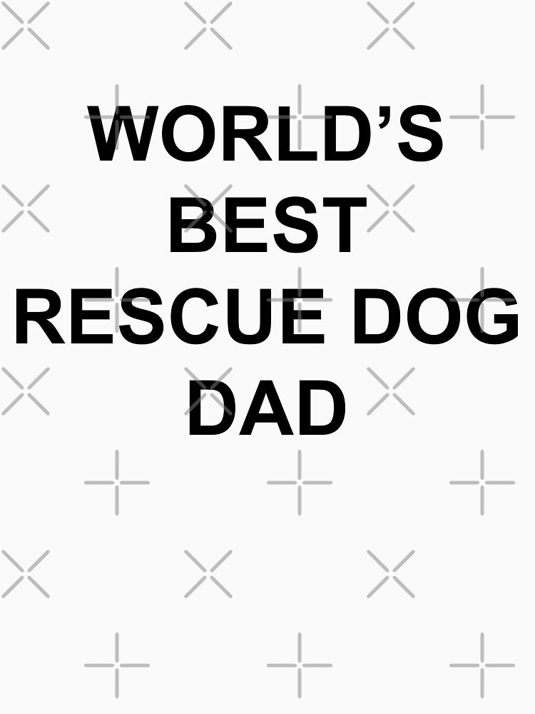 Wolds Best Rescue Dog Dad by TheMugsZone