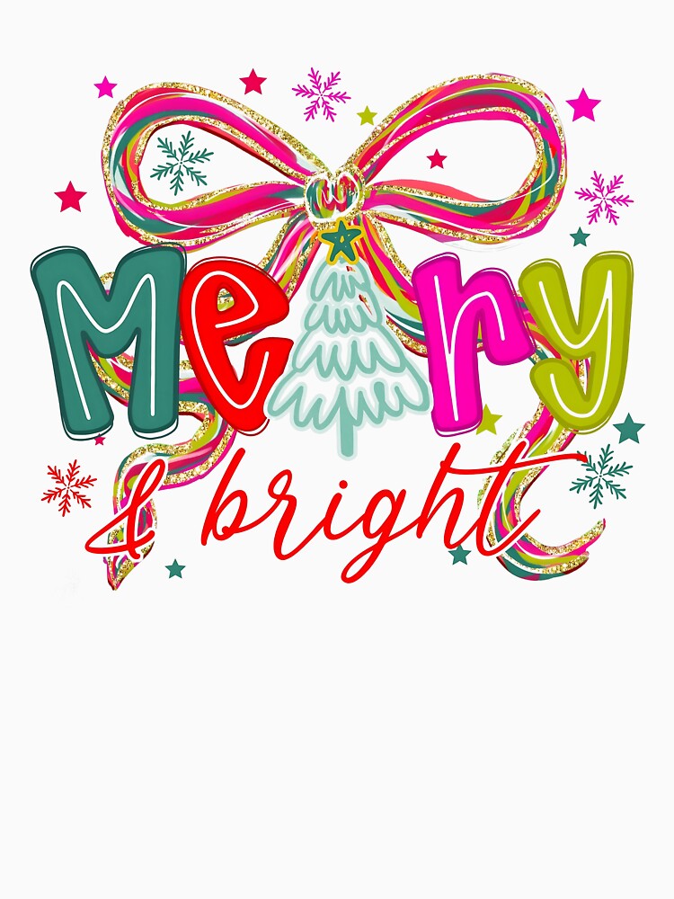 Merry and Bright Coquette Bow by Svenbjork