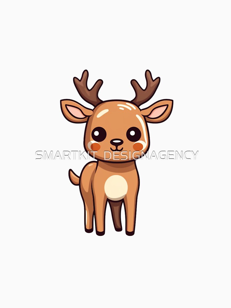 Cute reindeer art by SMARTKIT  DESIGNAGENCY