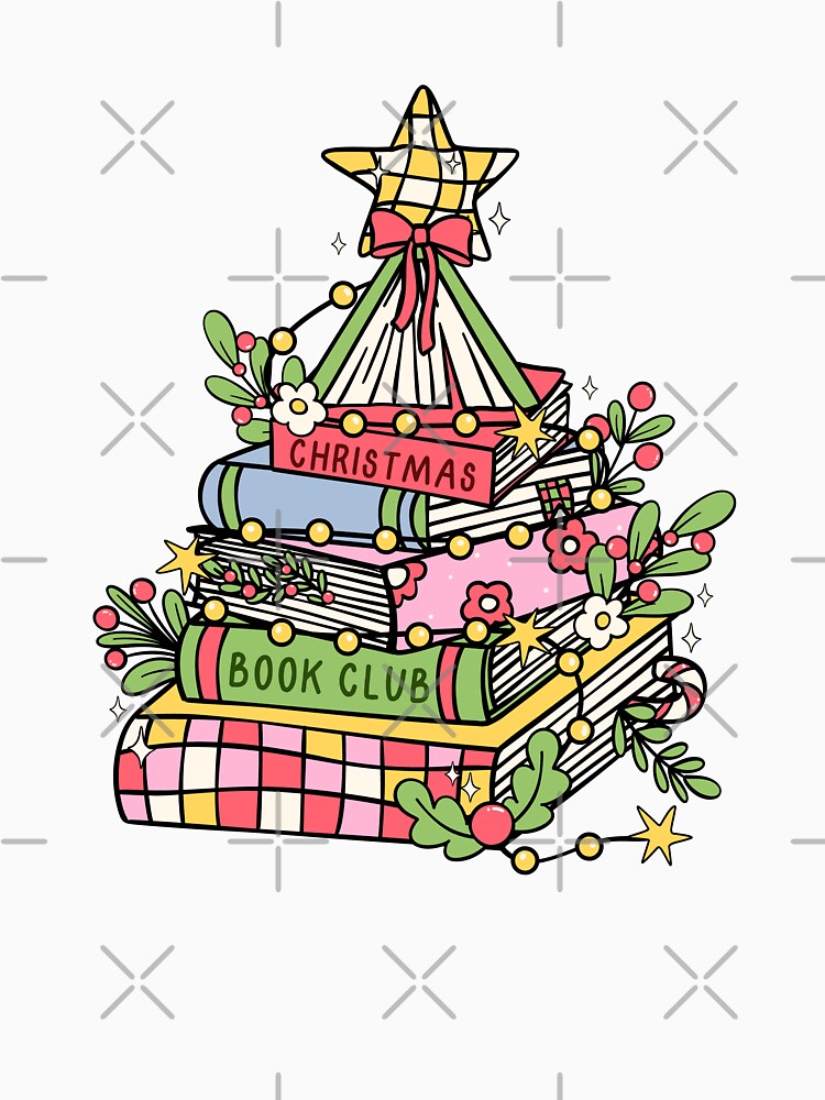 Bookish Christmas Tree by Neadoodles