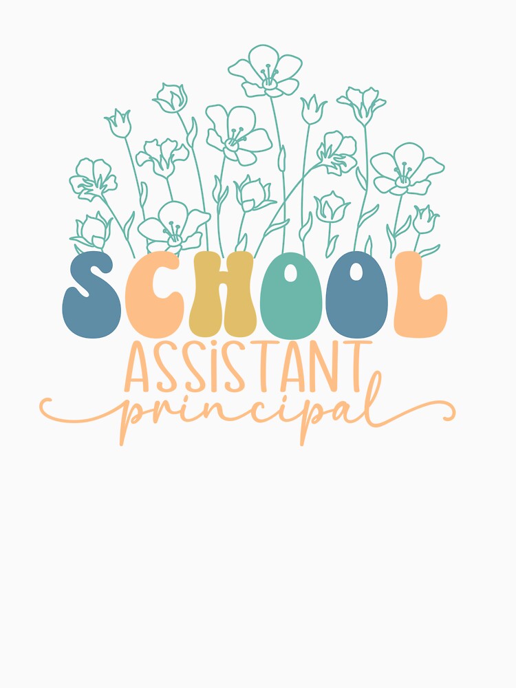 Assistant Principal Vice Principal Cute Assistant Principal Admin School Administrator Principal Appreciation by ShoniwDesigns
