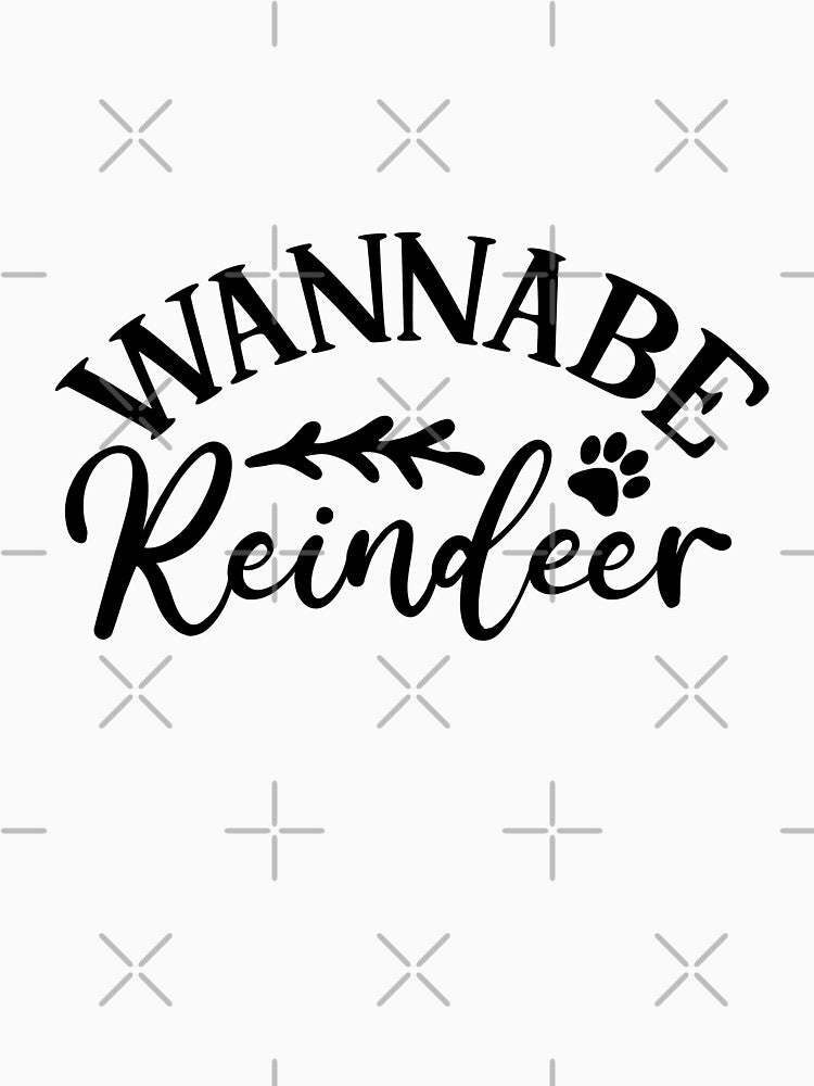 Christmas Dog Wannabe Reindeer Funny Holiday Design by FuzionRaptor