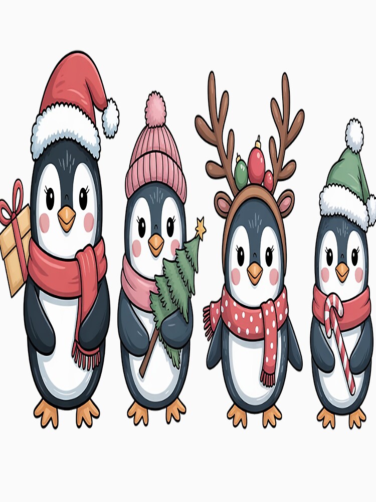 Penguin Merry Christmas by Bstilablhot