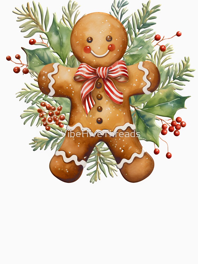 Gingerbread Man by VibeHiveThreads