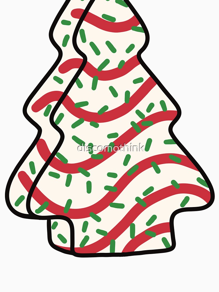 xmas tree cake by discomothink