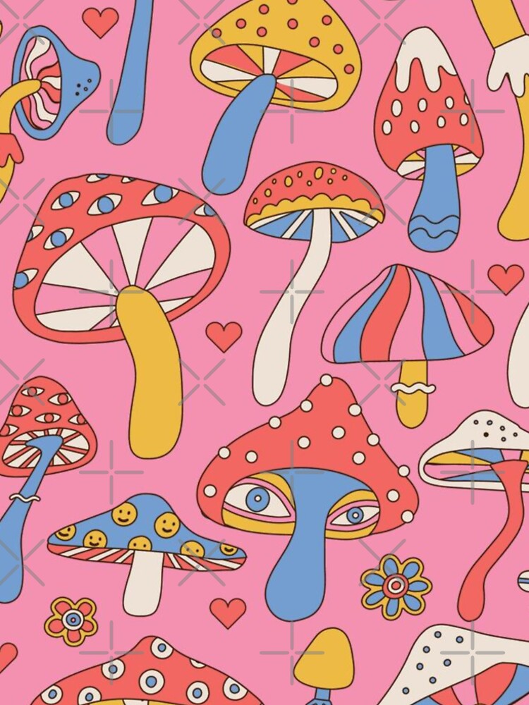 rose ice mushroom iconic design skirts by anandsiva2703