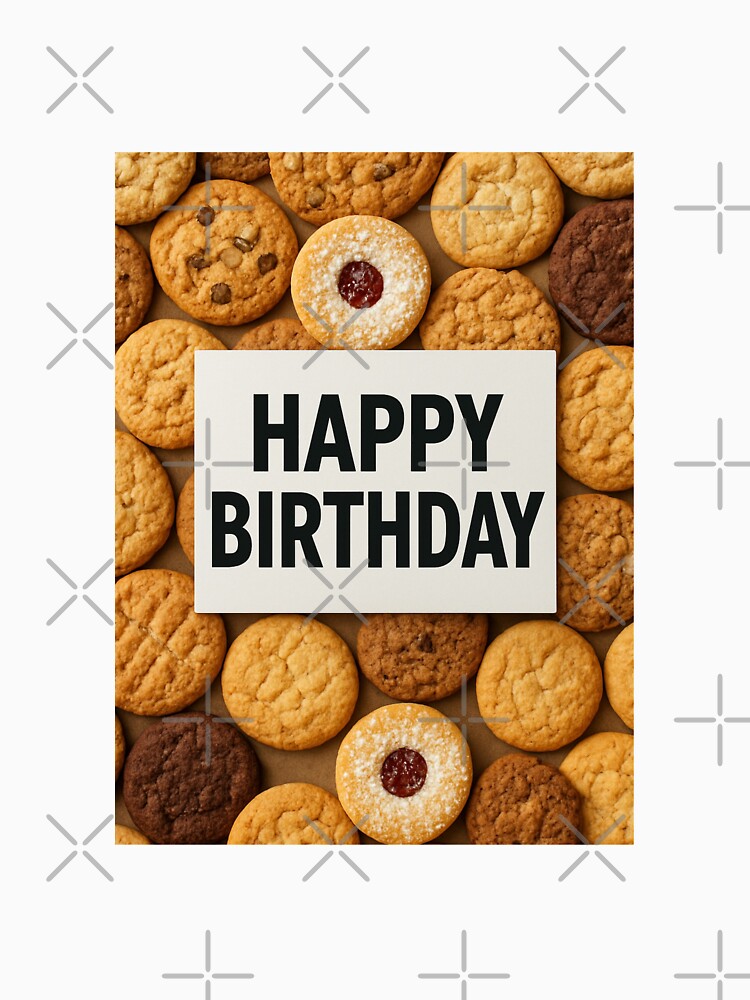 Cookies Party Hat cute happy birthday kawaii gift christmas happy by CheeseBlueprint