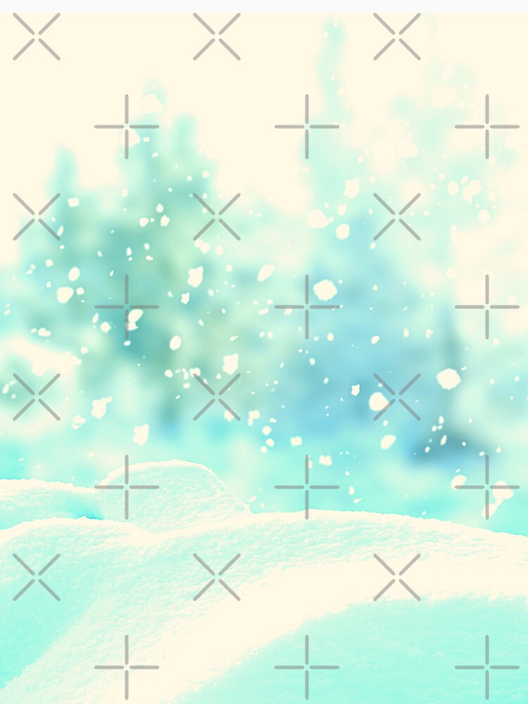 christmas snow winter pattern by cutecrazytshirt