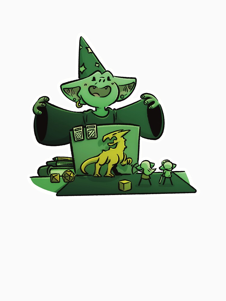 Silly Little Dungeon Master dnd Goblin by Maileigh Holdstock