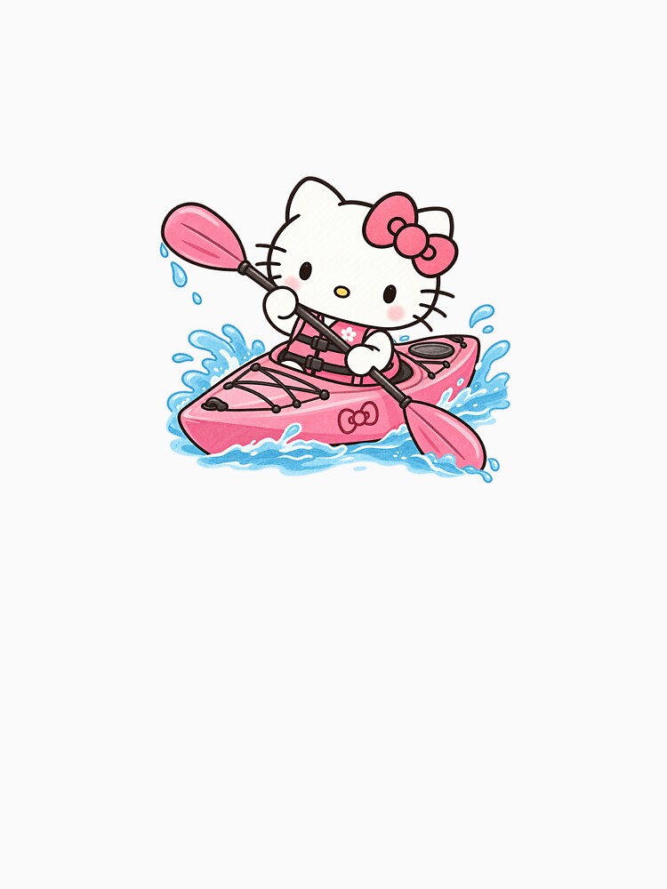 Kayaking Kitty by Jadedoodle