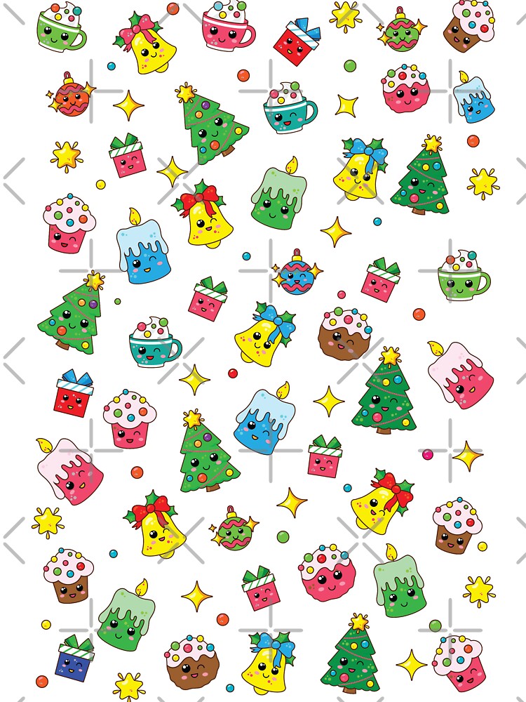 Cool Christmas Smiling Items Pattern by GlamOvira