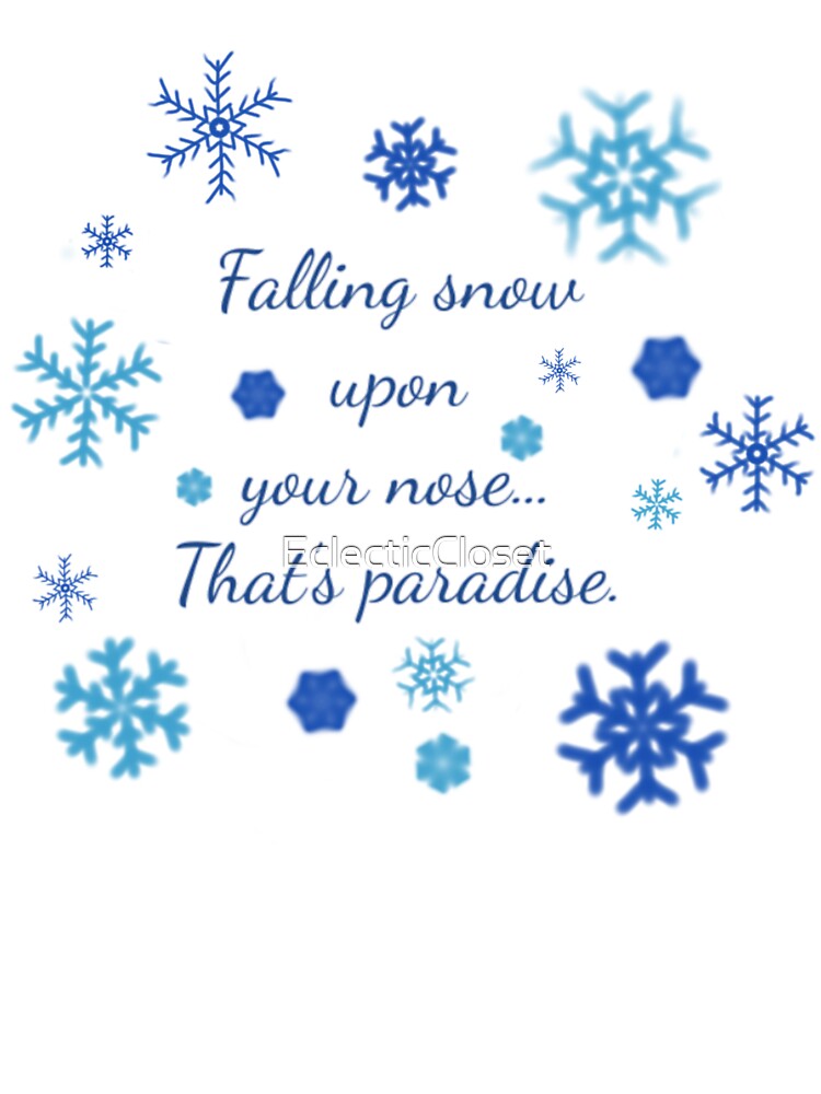 Falling Snow by EclecticCloset