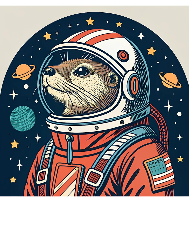 Otternaut - Retro Thunderbolt v.3 by Made For Each Otter