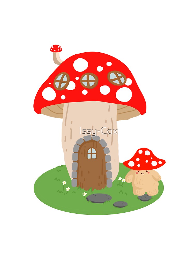 mushroom house by Issy-Cox