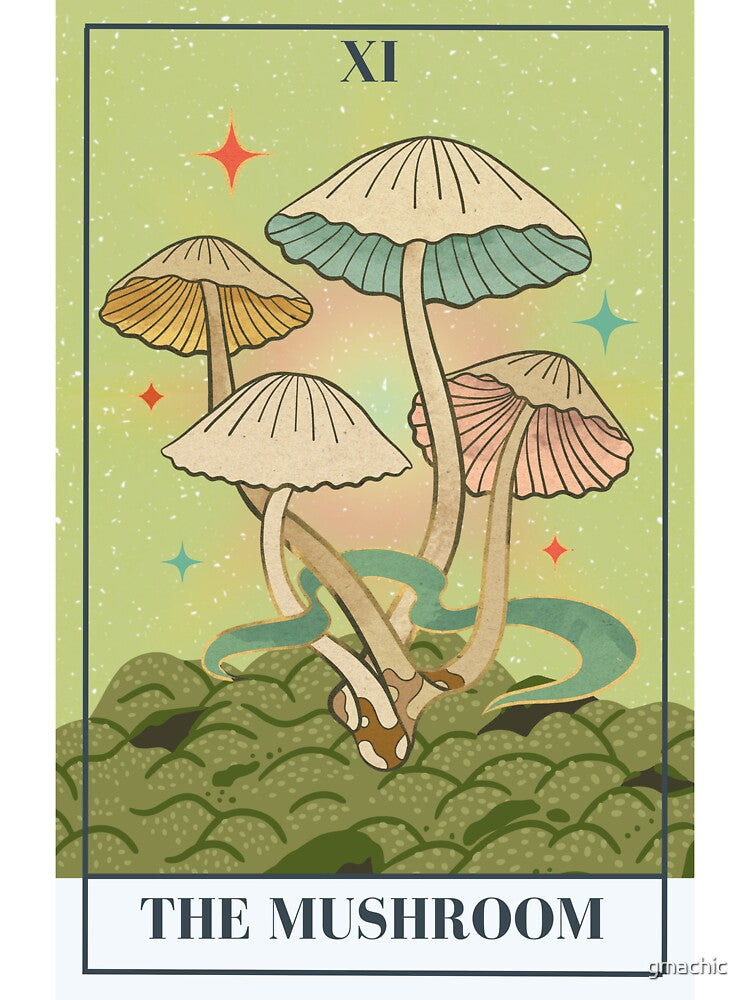 The Mushroom Tarot Card by gmachic