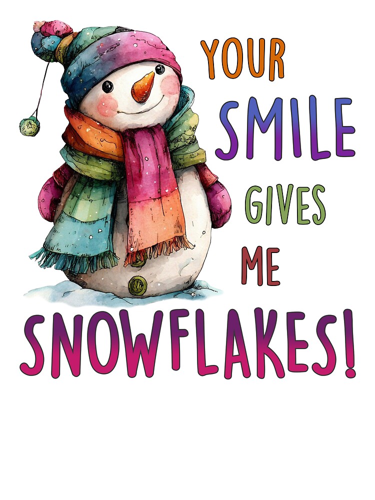 Your smile gives me snowflakes by Savage5155