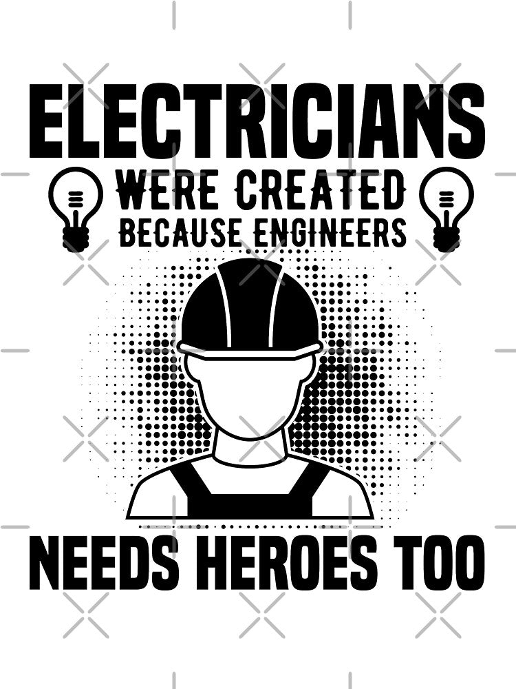Electrician Heroes by VibrantGifts