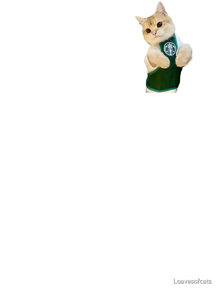 Barista kitty by Loavesofcats