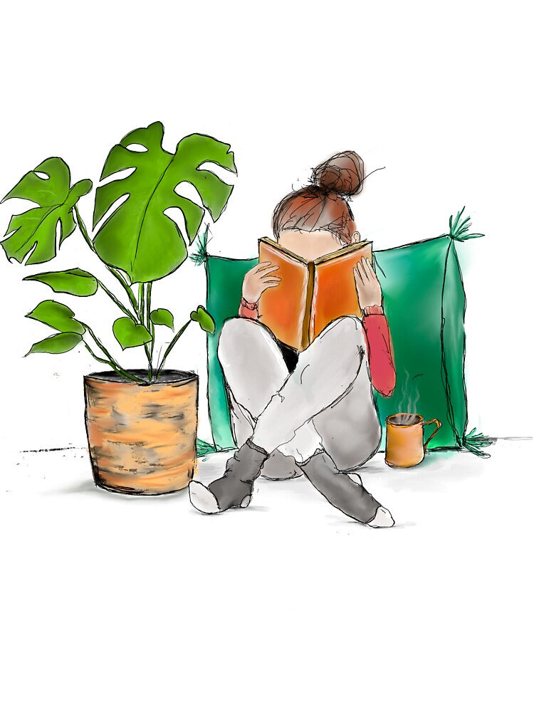 Hygge - Reading With Plants by abookybabe