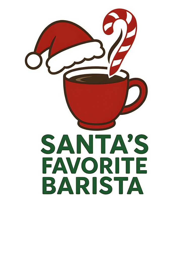Santa’s Favorite Barista by Signal and Ink