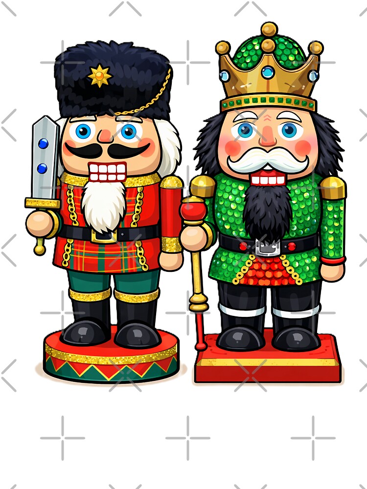 Chubby Nutcracker Soldier and King by DGS Creative Designs