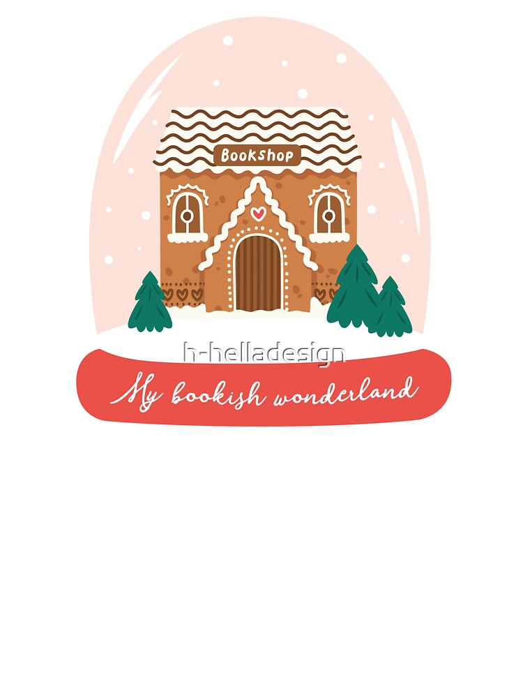 Bookish wonderland - bookshop snowglobe by h-helladesign