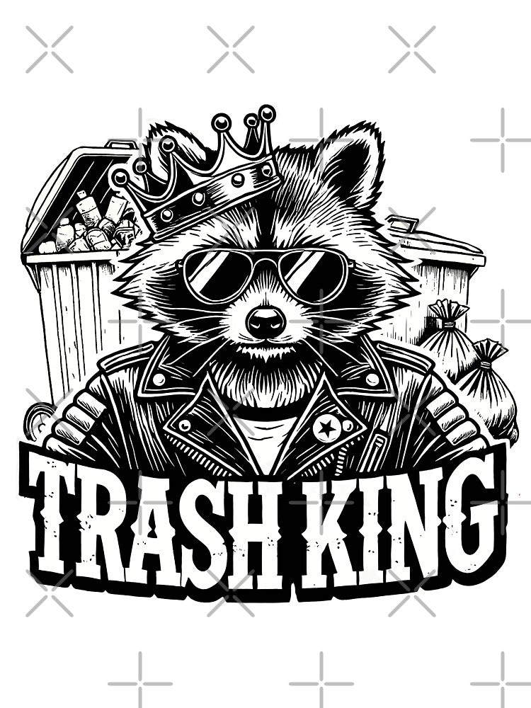 Trash King Raccoon by Hoof Crafted Studio